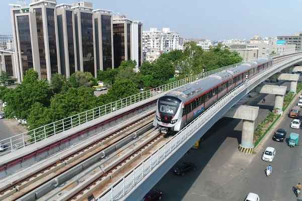 Ahmedabad Metro project